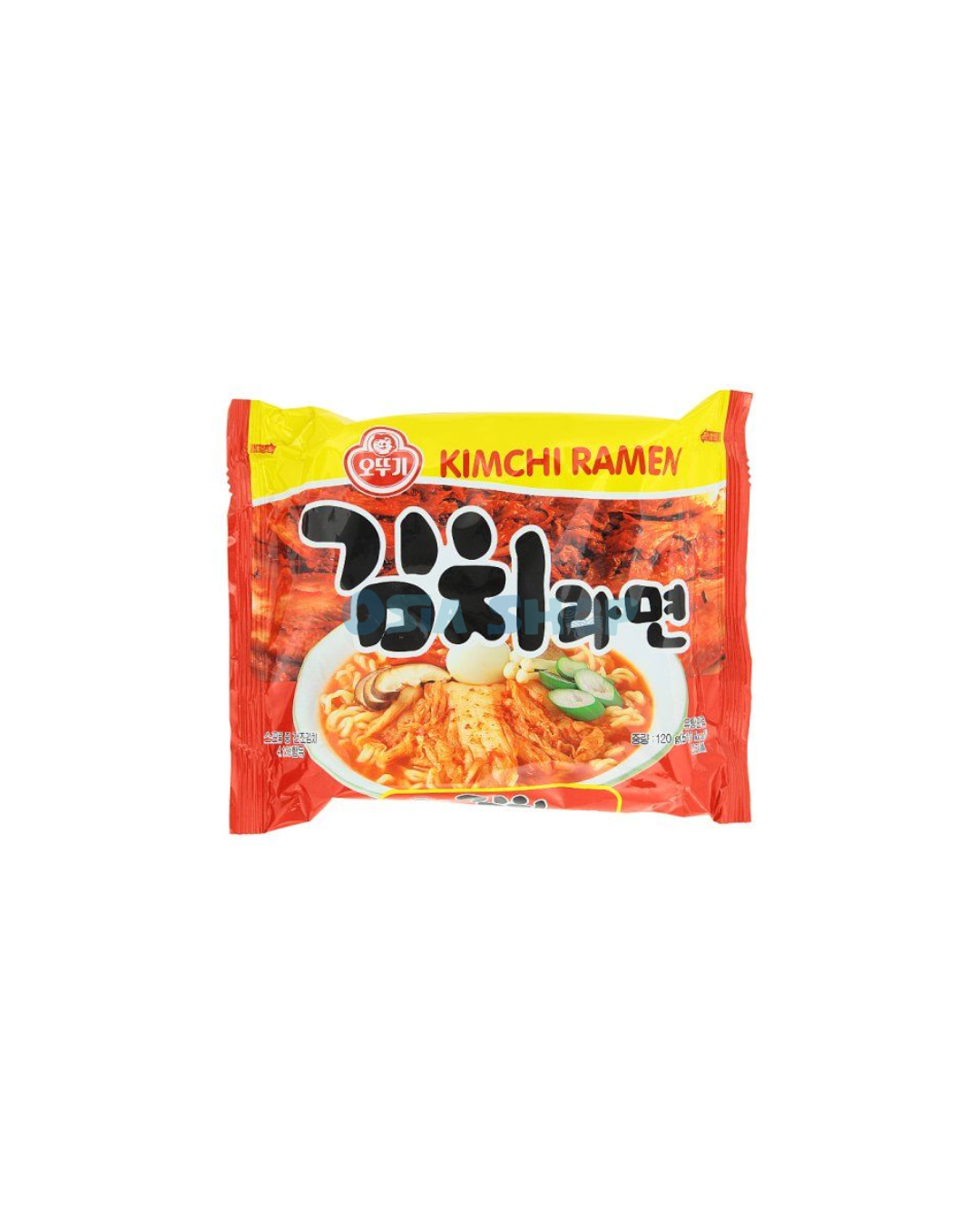 OTTOGI Jin Ramen Kimchi 120G บะหมี่กึ่งสำเร็จรูปรสกิมจิ