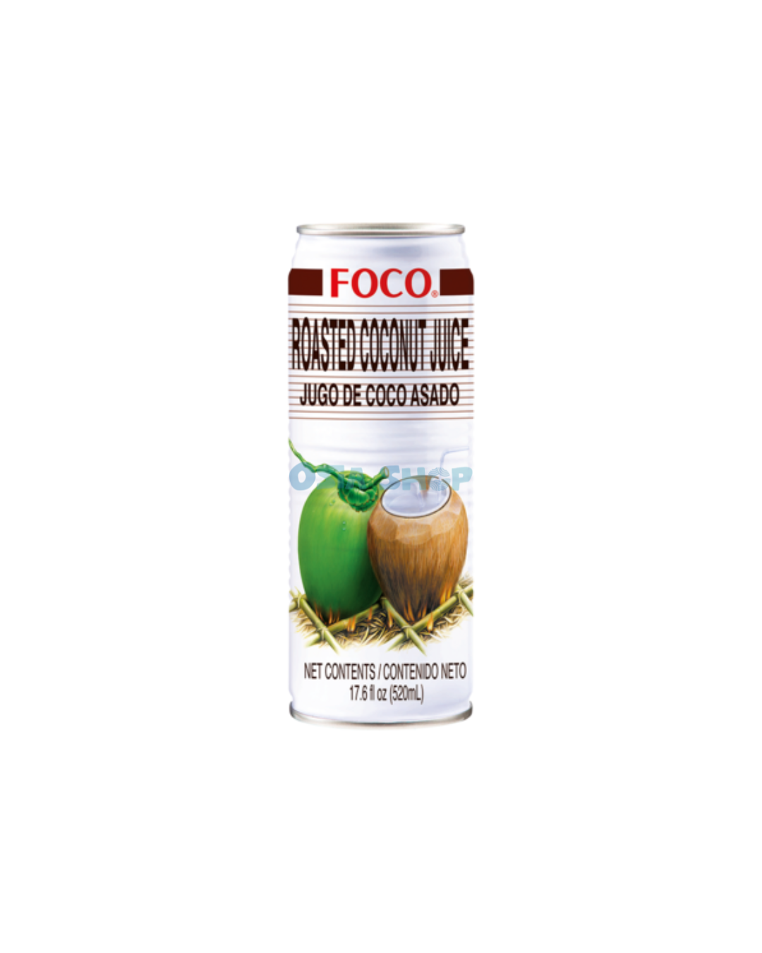 FOCO Kokoswasser geröstet 520 ML(inkl. €0,25 Einwegpfand)