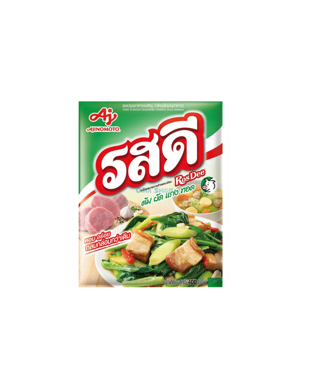 ROSDEE Schweinefleisch-Würzpulver 400G รสดี รสหมู