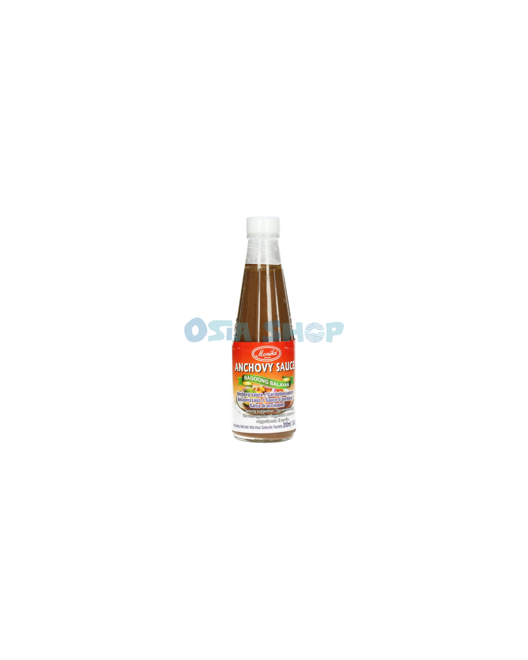 (SALE) MONIKA Bagoong Balayan Fish Sauce 340G น้ำปลาผสมเนื้อปลาหมัก