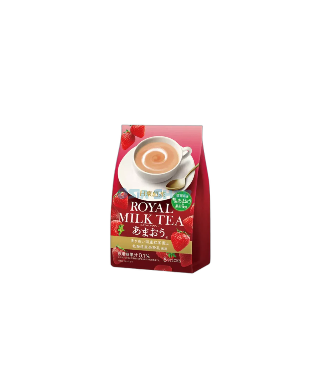 NITTO ROYAL MILK TEA Erdbeere 112G (14G x 8 Sticks) ชานมญี่ปุ่นรสสตรอว์เบอร์รี