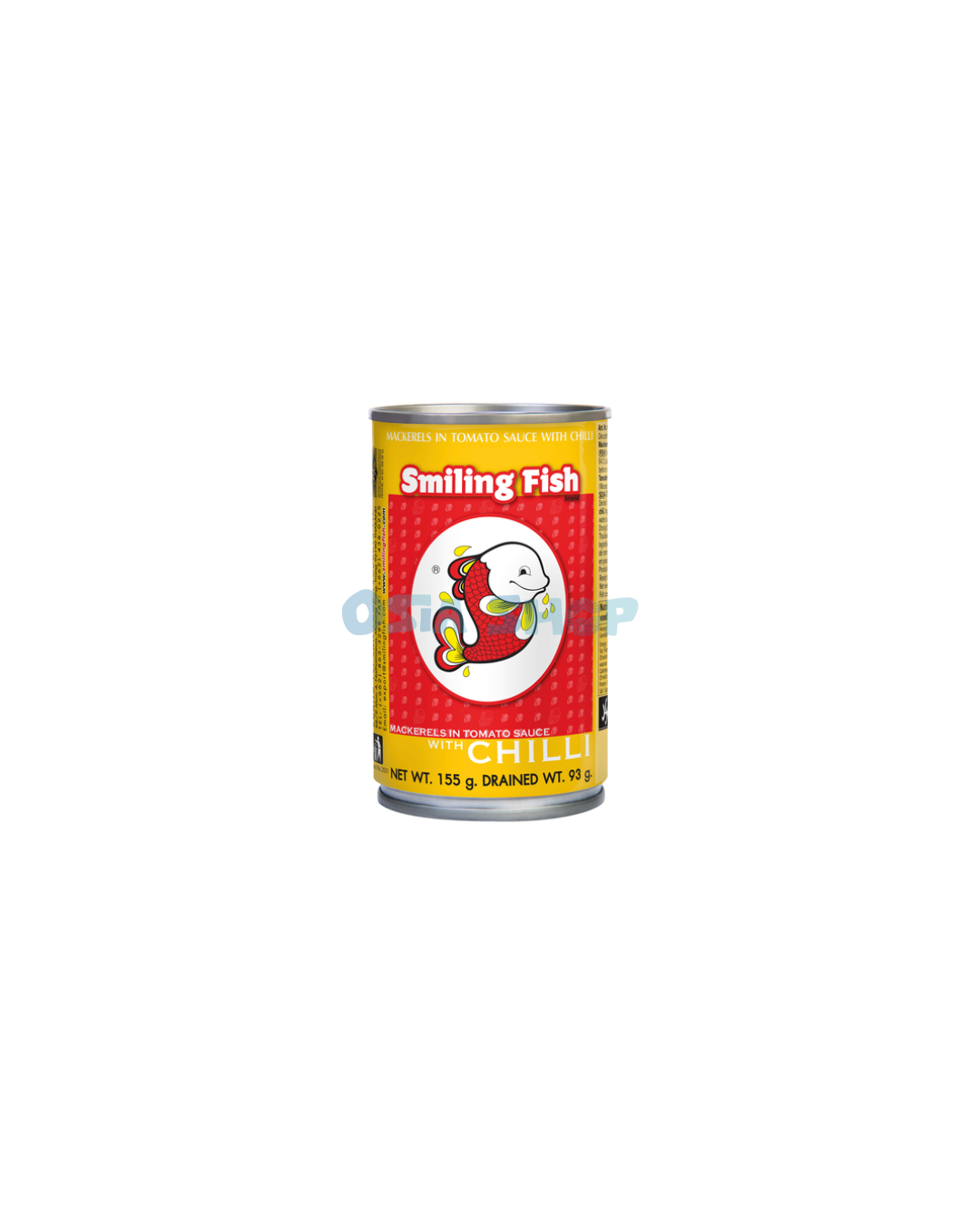 SMILING FISH Makrele in Tomatensauce mit Chili 155G ปลาแมคเคอเรลในซอสมะเขือเทศรสเผ็ด ตราปลายิ้ม
