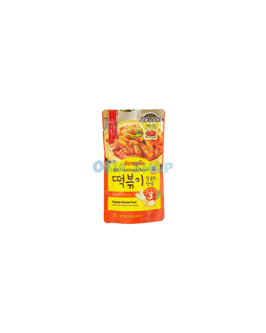 SEMPIO Tteokbokki Sauce (Sweet & Spicy) 150G ซอสปรุงต๊อกบกกี รสเผ็ดหวาน