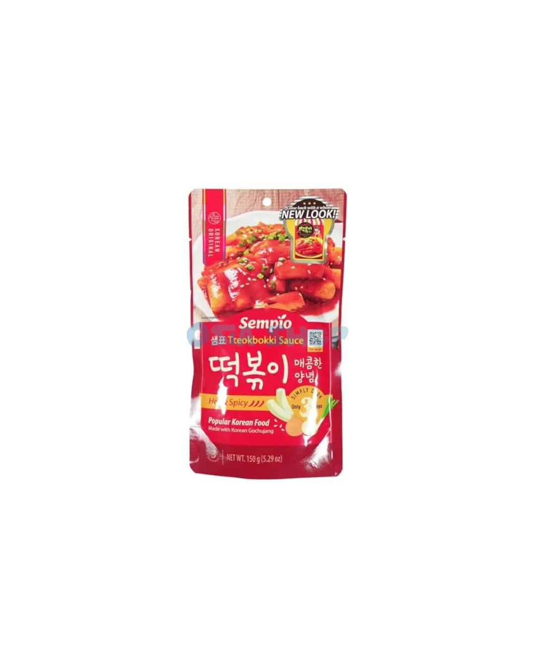 SEMPIO Tteokbokki Sauce (Hot & Spicy) 150G ซอสปรุงต๊อกบกกี (สูตรเผ็ด)
