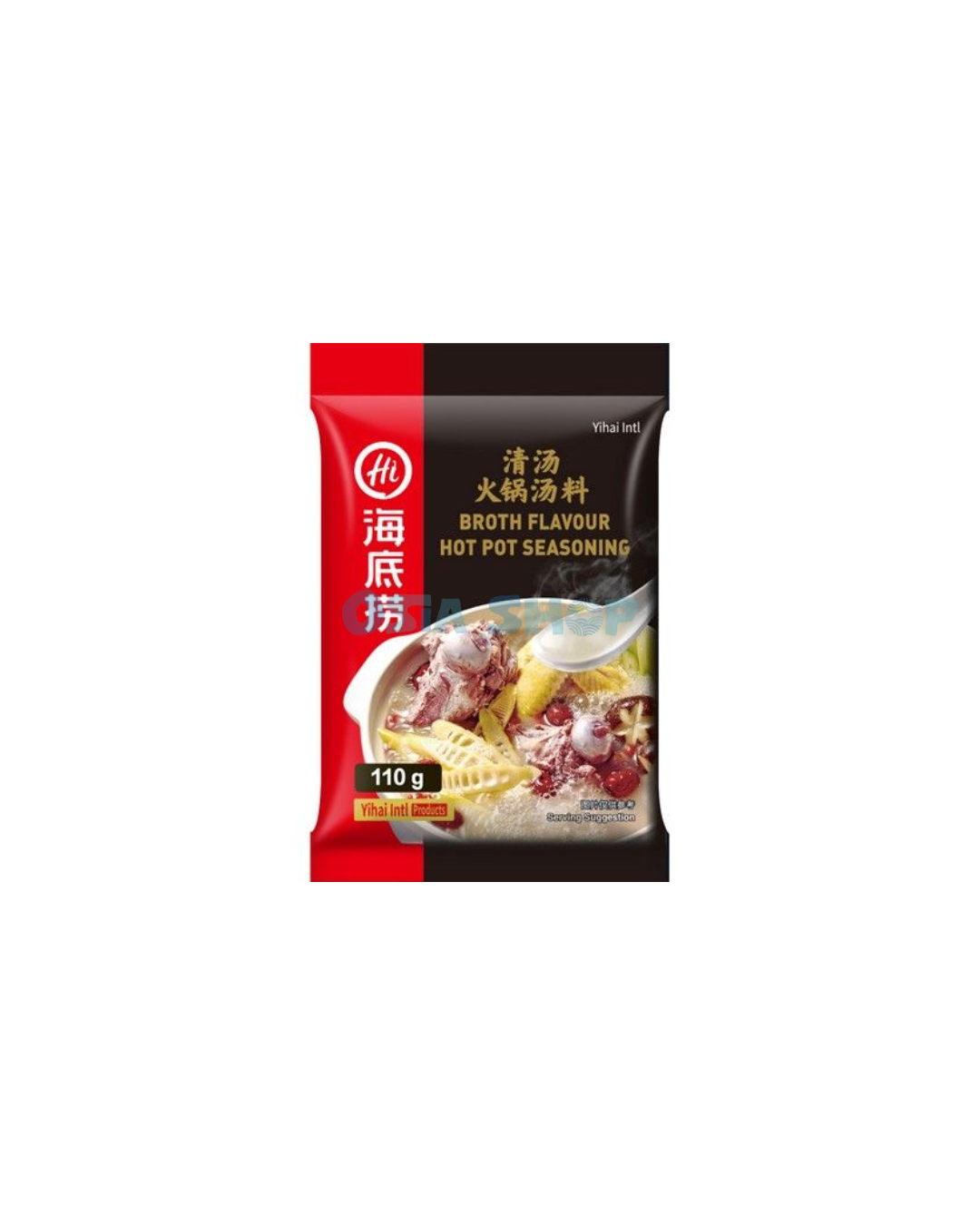HAIDILAO Hot Pot Suppenbasis Gewürz Brühe 110G สูตรซุปกระดูกหมู