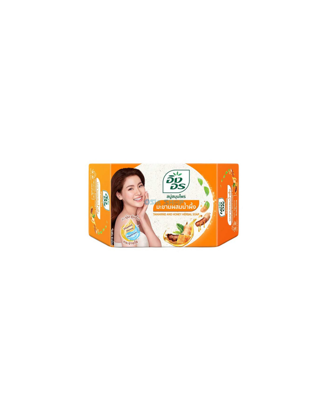 ING-ON HERBAL TAMARIND WITH HONEY SOAP อิงอร สบู่สมุนไพร มะขามผสมน้ำผึ้ง